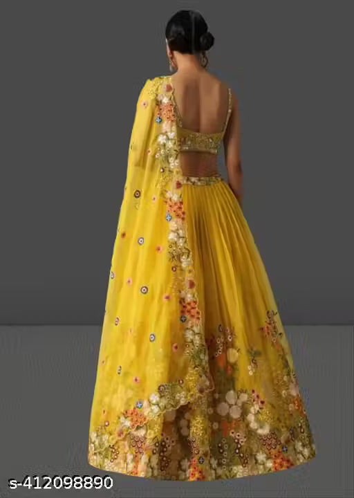 Aishani Pretty Women Lehenga - Yellow