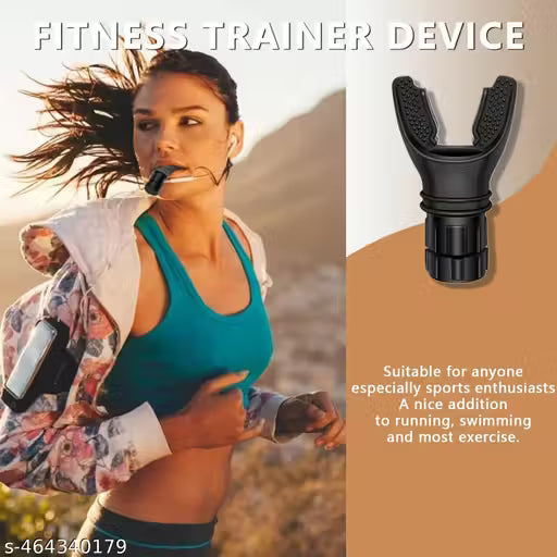 Lung Exerciser Breathing Trainer with Adjustable Resistance | Inspiratory Muscle Trainer & Respiratory Muscle Trainer for Running, Workout & Sports Fitness